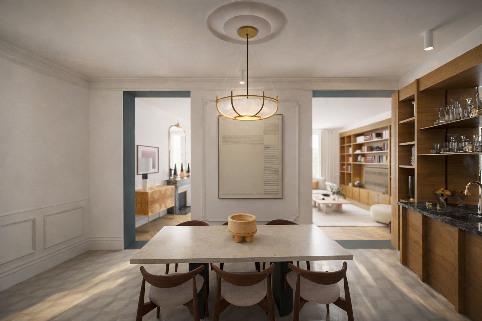 Suite reformada por Grupo Habitazone, con baño y vestidor integrados